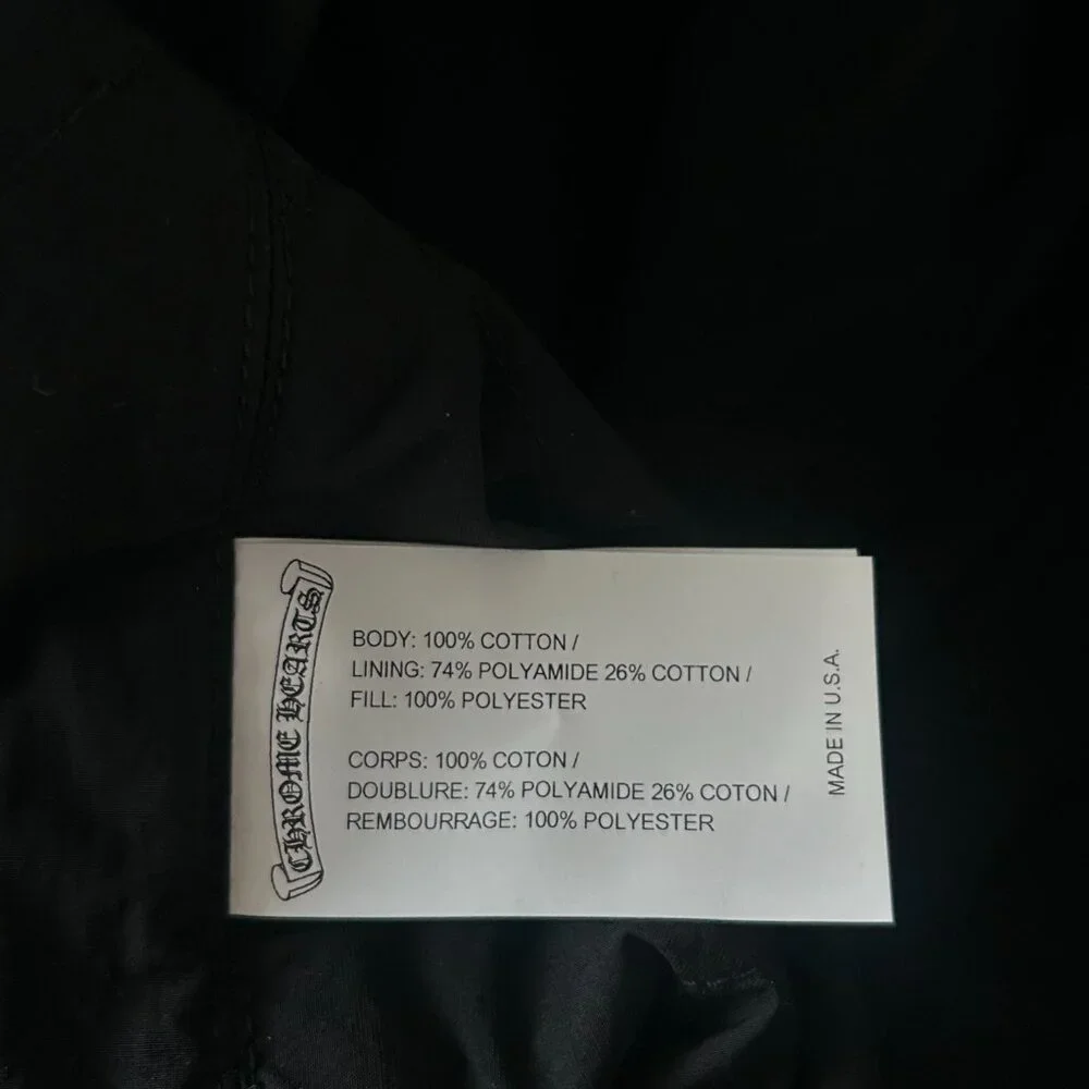 Chrome Hearts Black & Grey Plaid Jacket - Picture 4 of 6